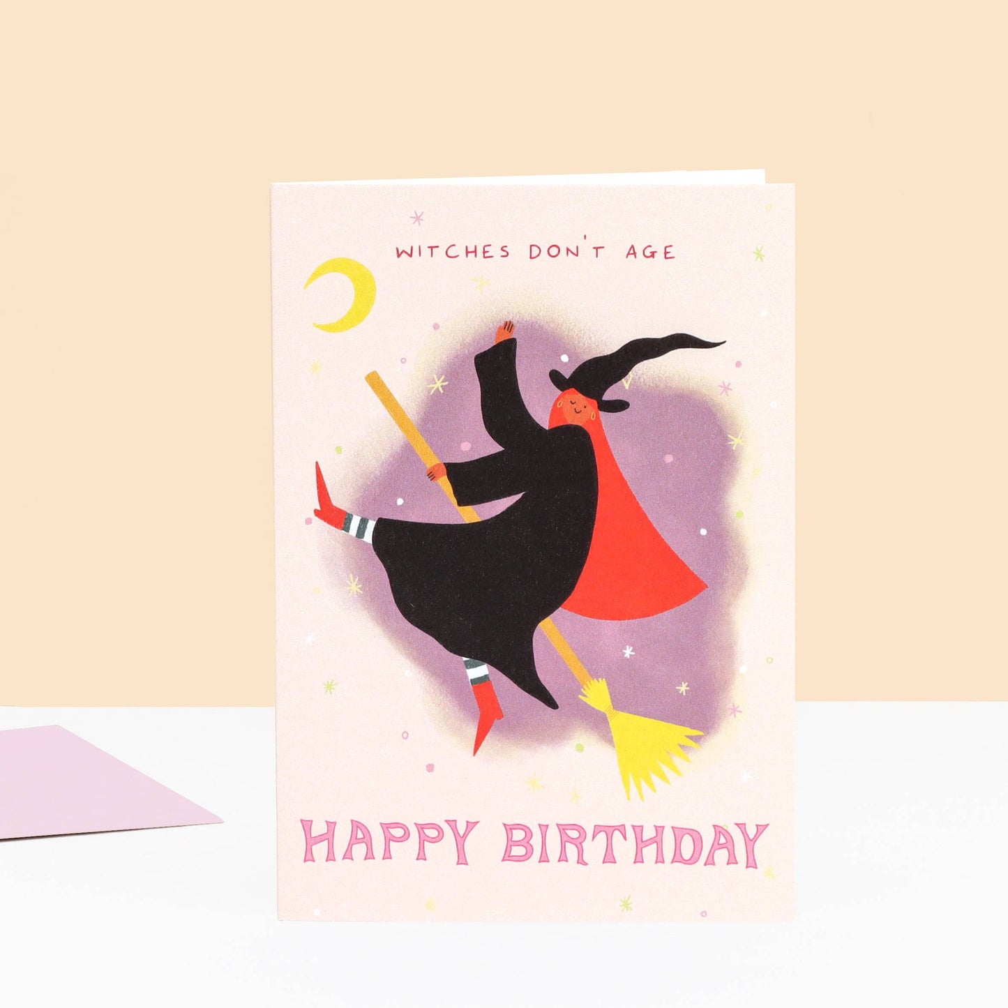 Witches Don't Age, Happy Birthday Card