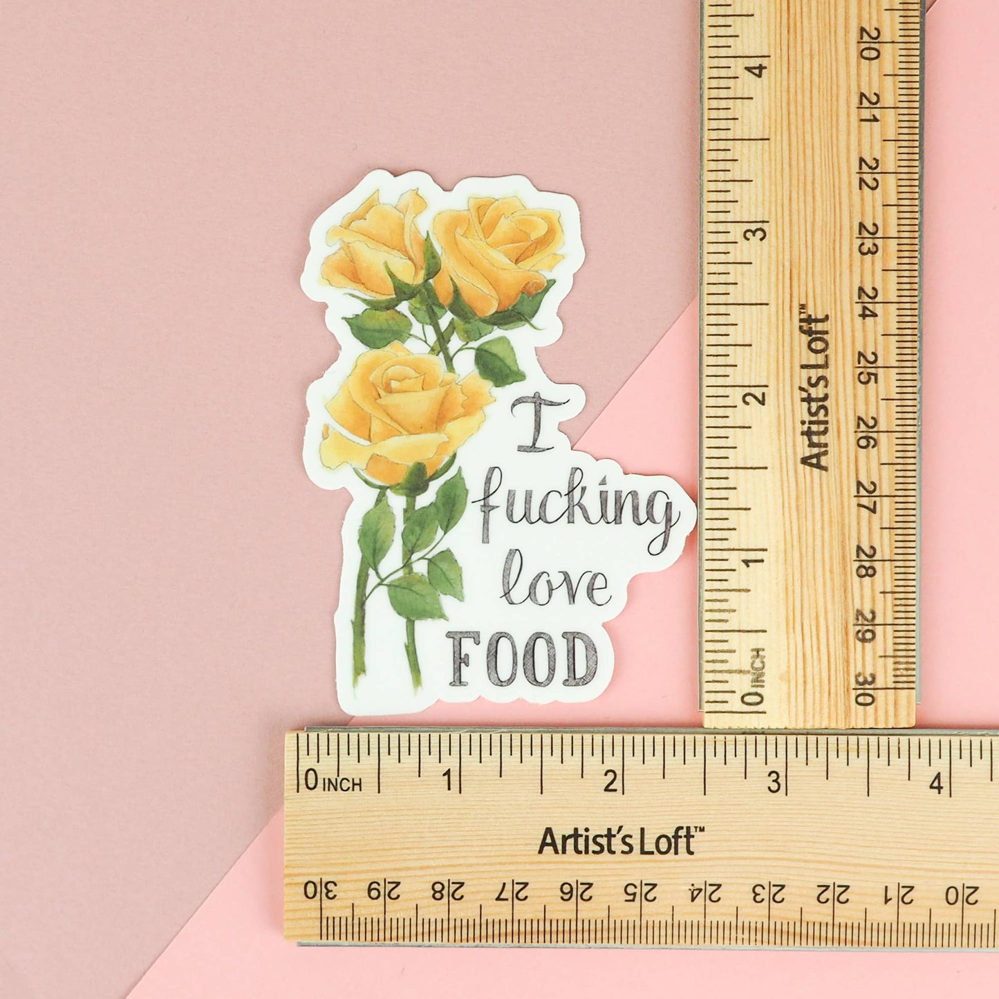 I Fucking Love Food Sticker