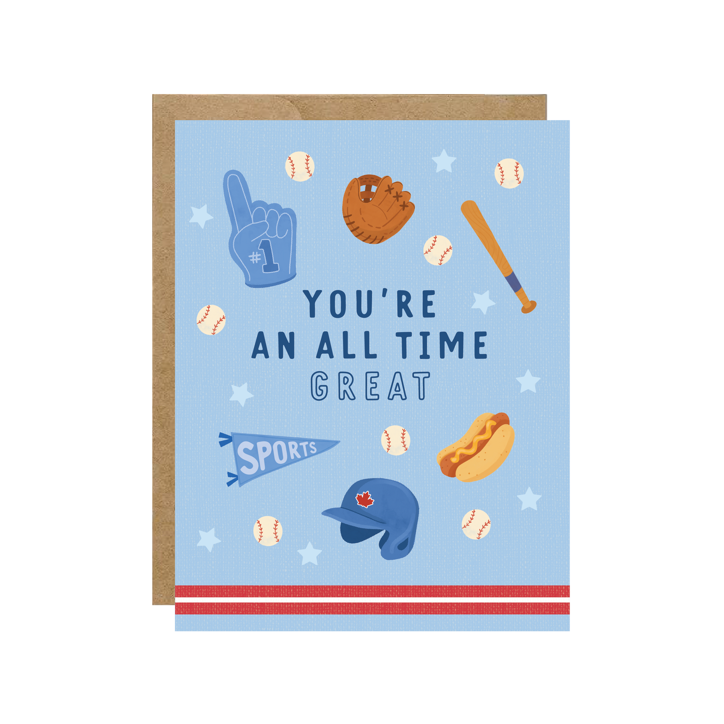 You're An All Time Great Baseball Card