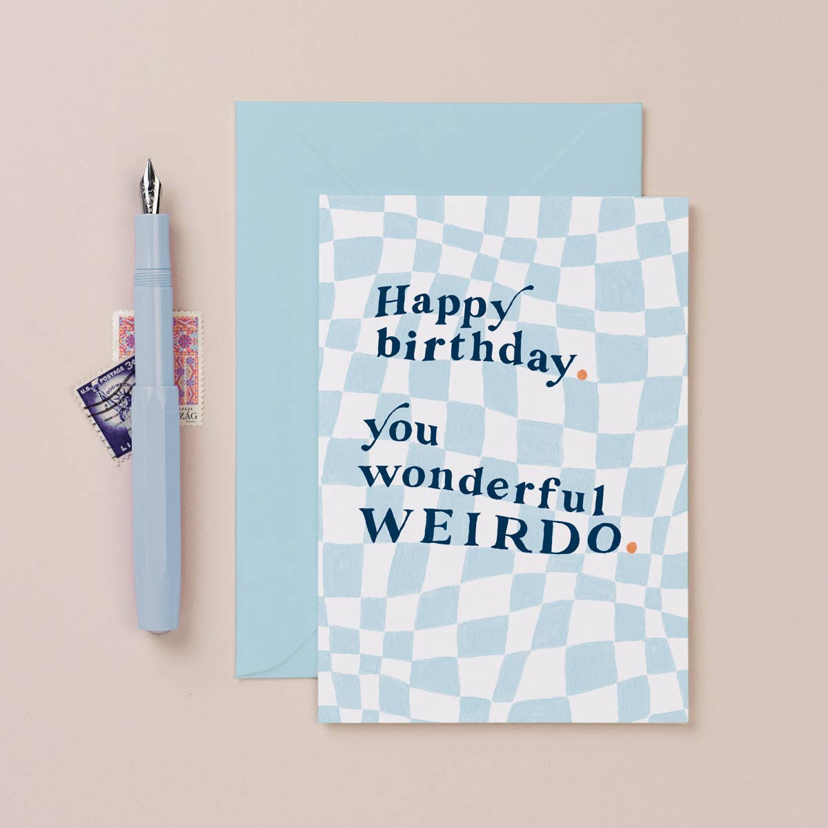 Happy Birthday You Wonderful Weirdo Card