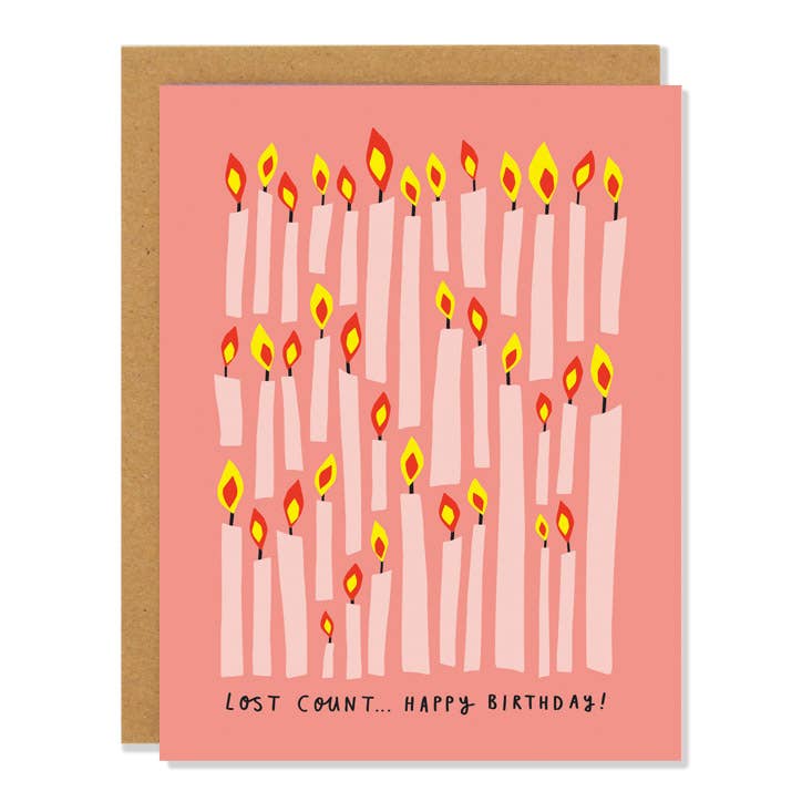 Lost Count... Happy Birthday! Card