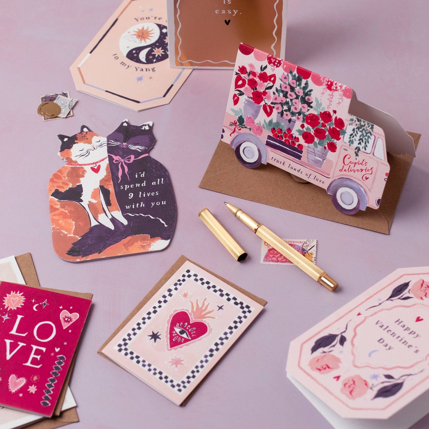 Truck Loads of Love Card