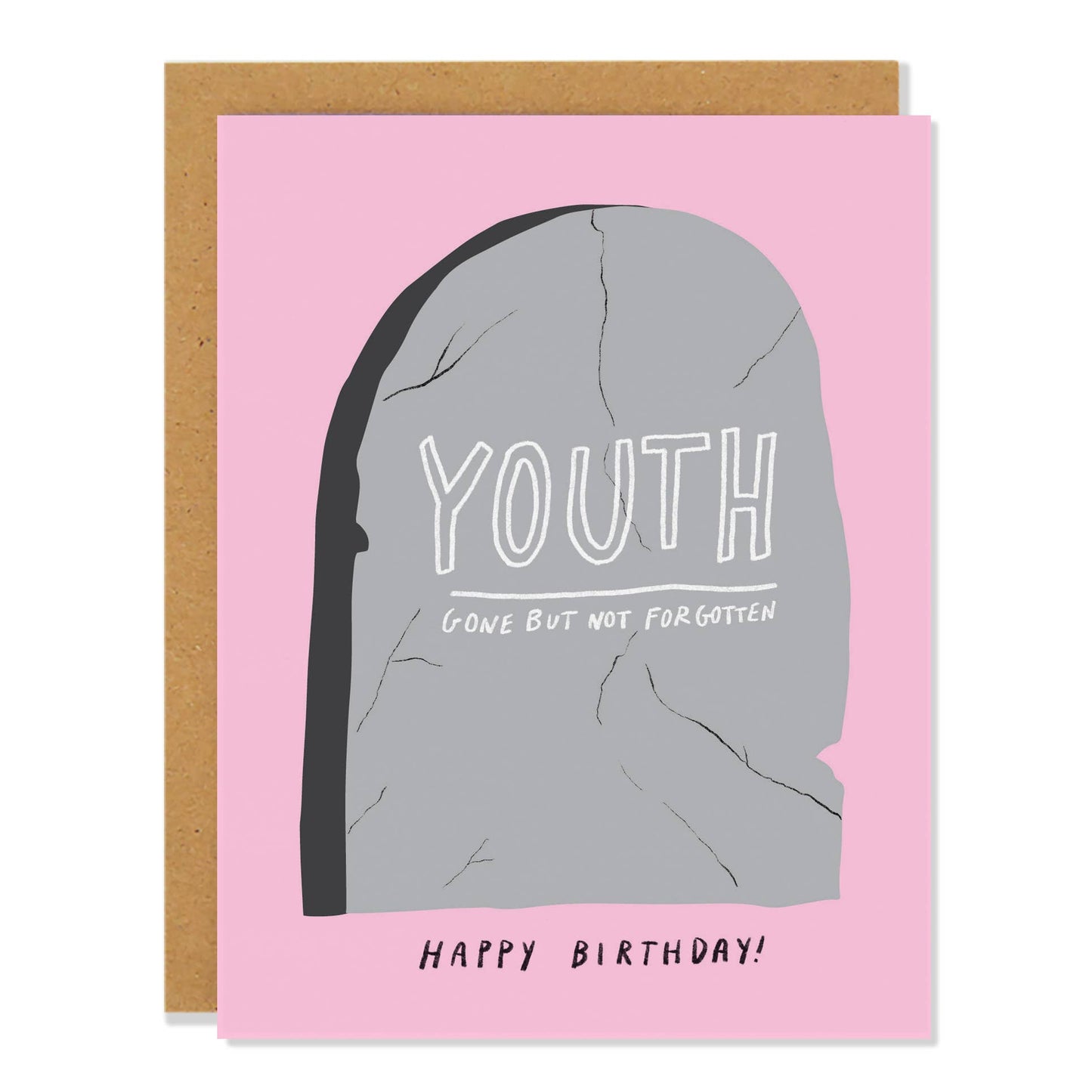 Youth, Gone But Not Forgotten Birthday Card