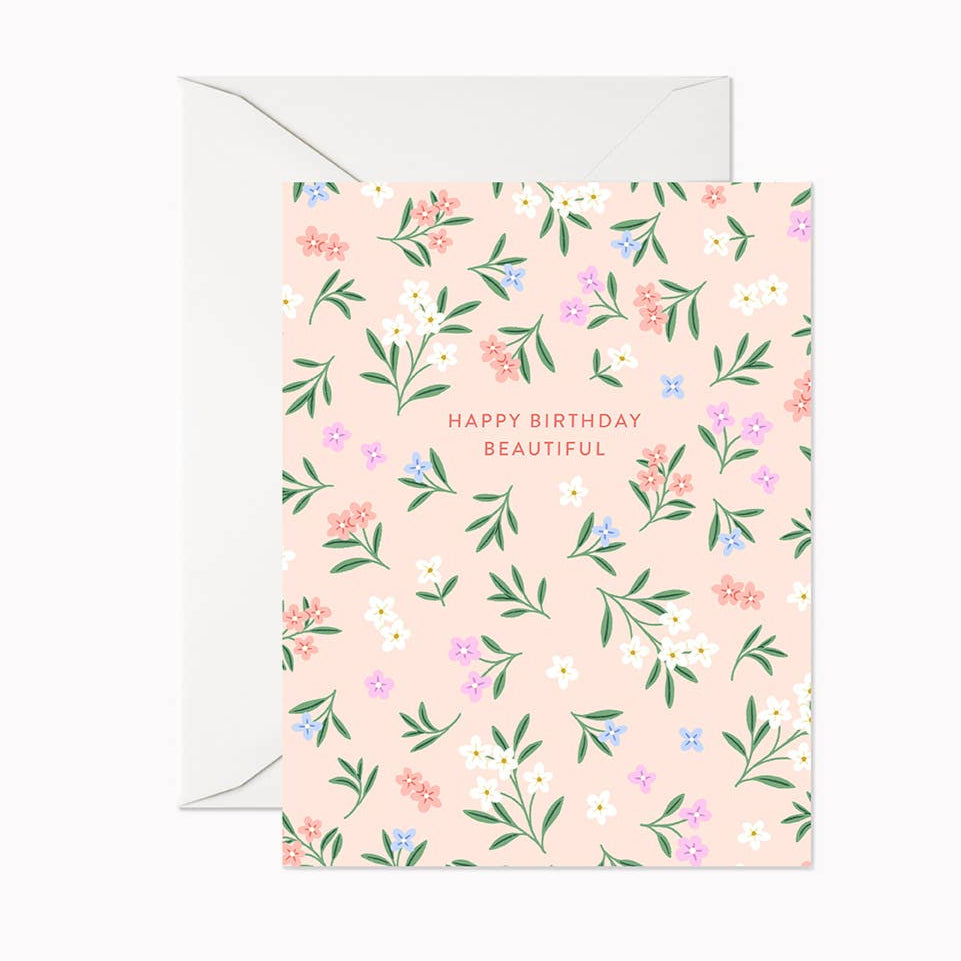 Happy Birthday Beautiful Card