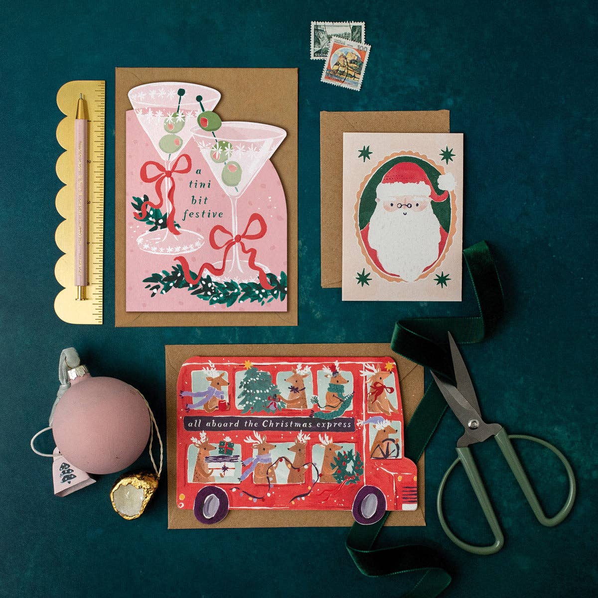 A Tini Bit Festive • Christmas & Holiday Card