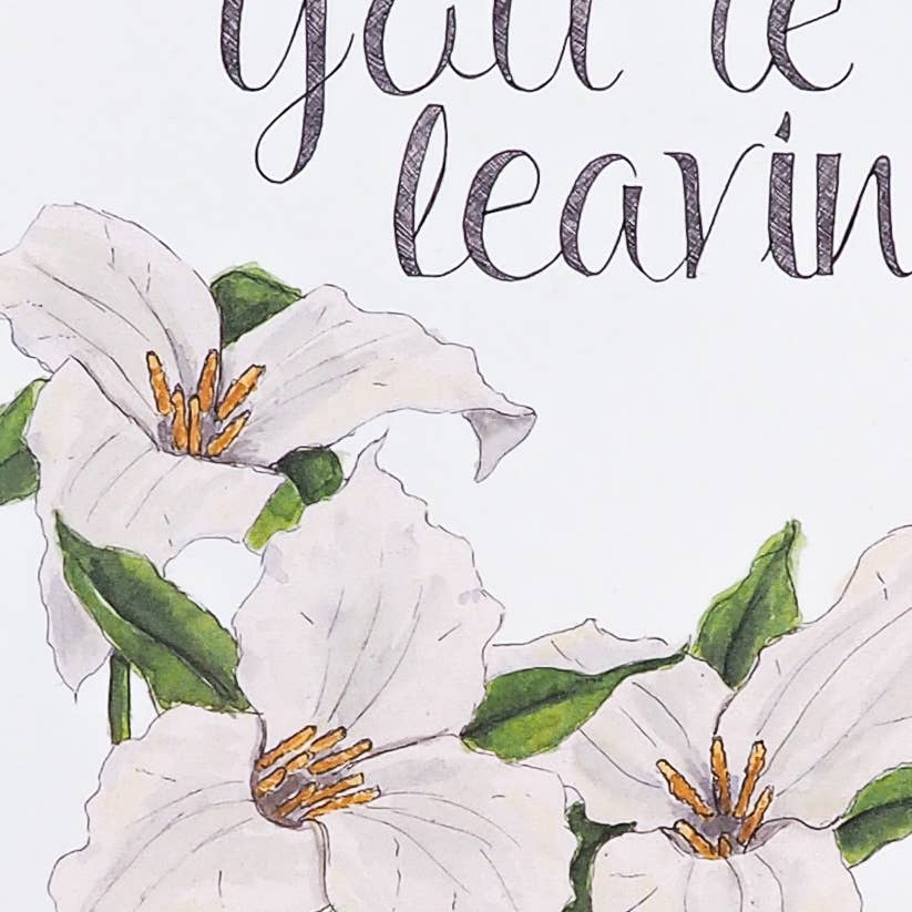 I'm Pissed You're Leaving Card
