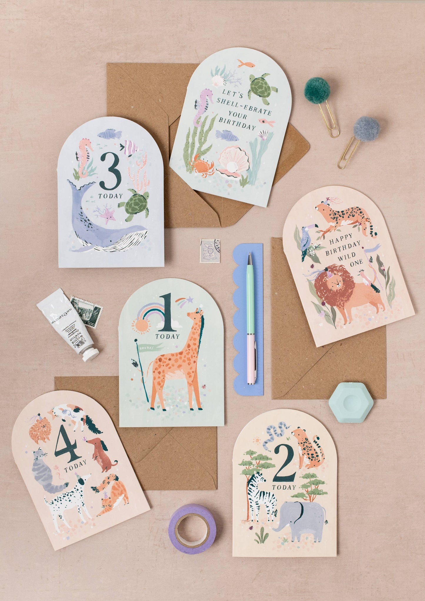 Let's Shell-ebrate Your Birthday Under The Sea Card