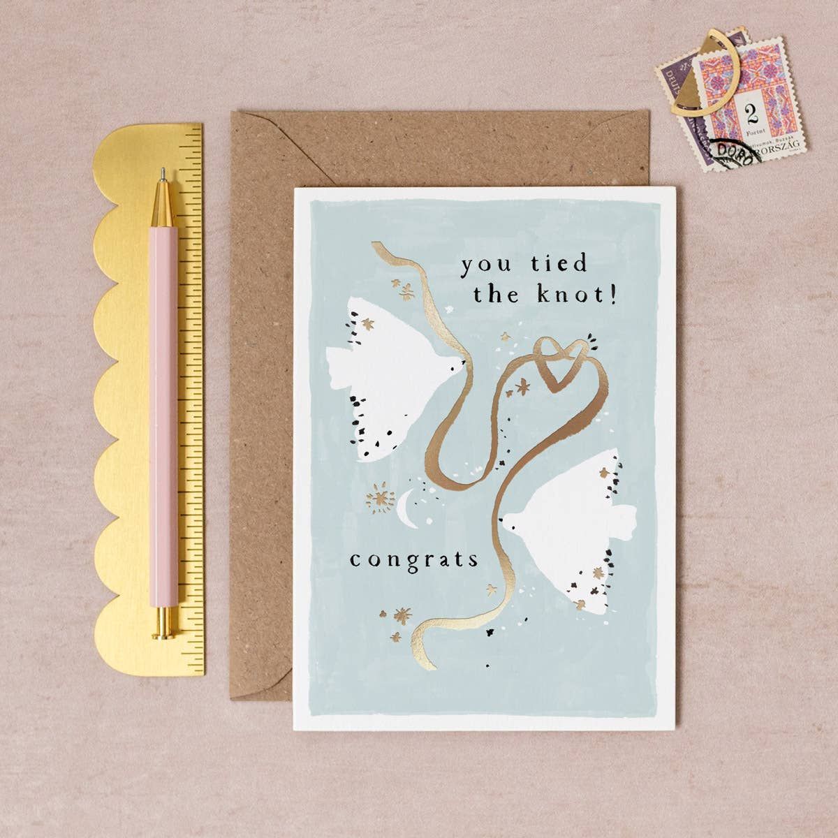 You Tied The Knot! Congrats Card
