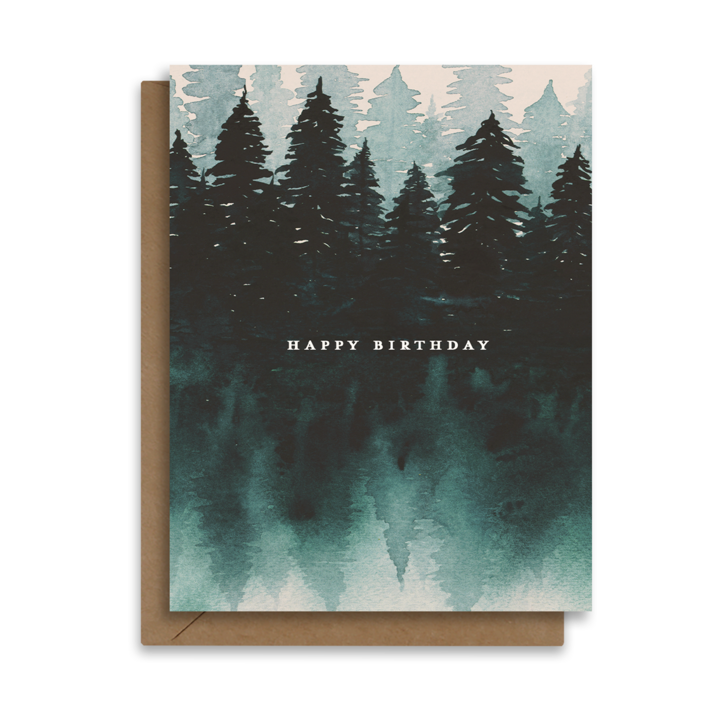 Happy Birthday Forest Card