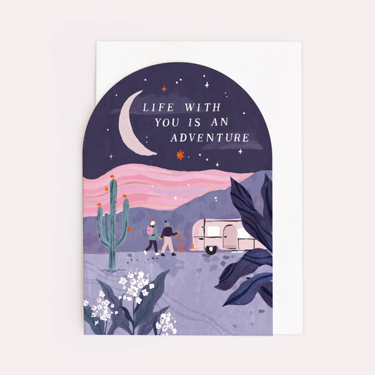 Life With You Is An Adventure Card