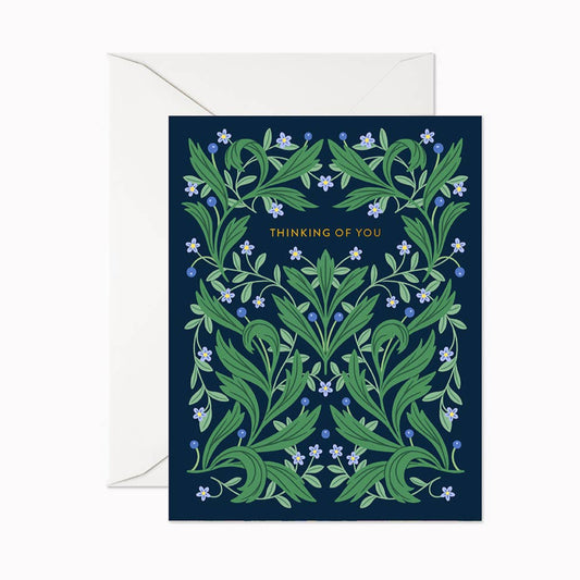 Thinking of You Botanical Card