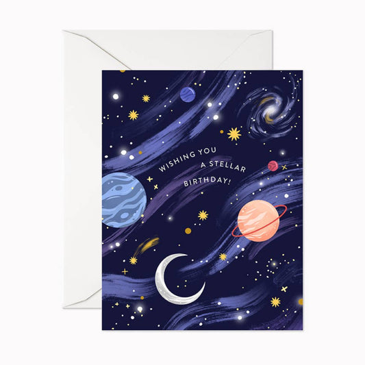 Wishing You A Stellar Birthday! Card