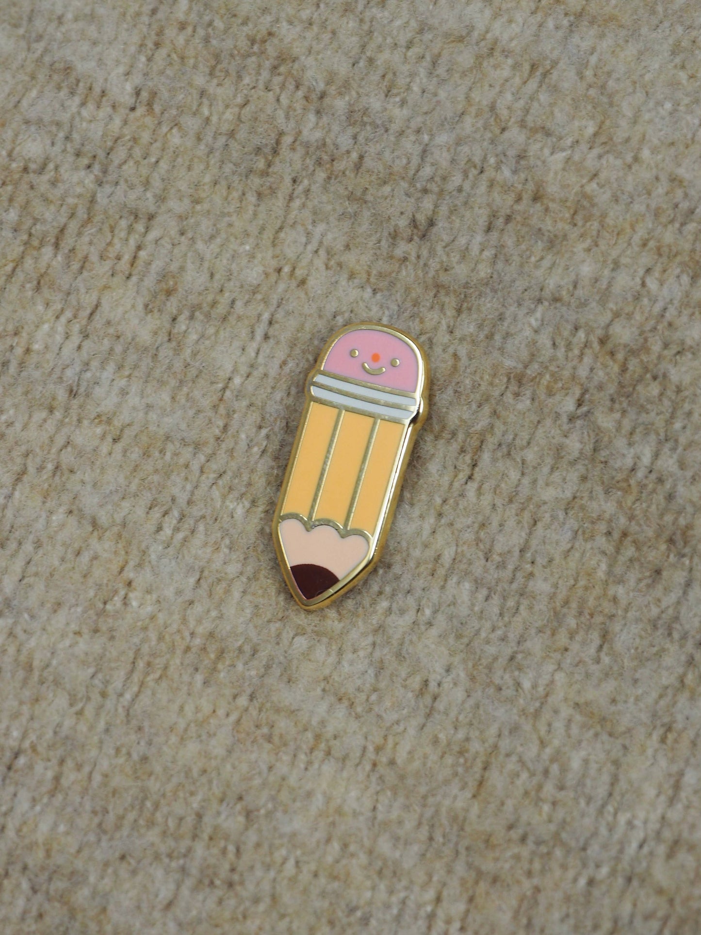 Graphite Pencil •  Enamel Pin