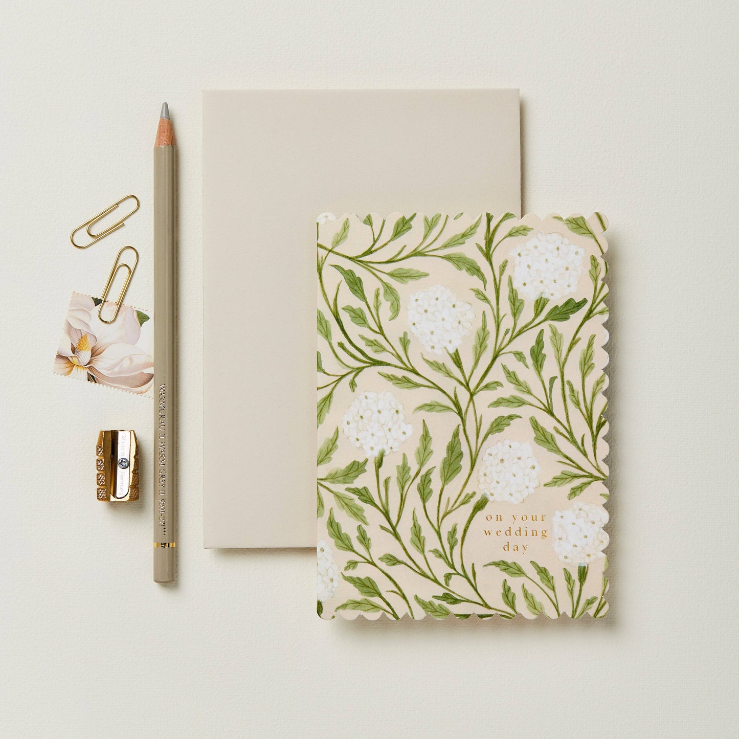 On Your Wedding Day Flora Card