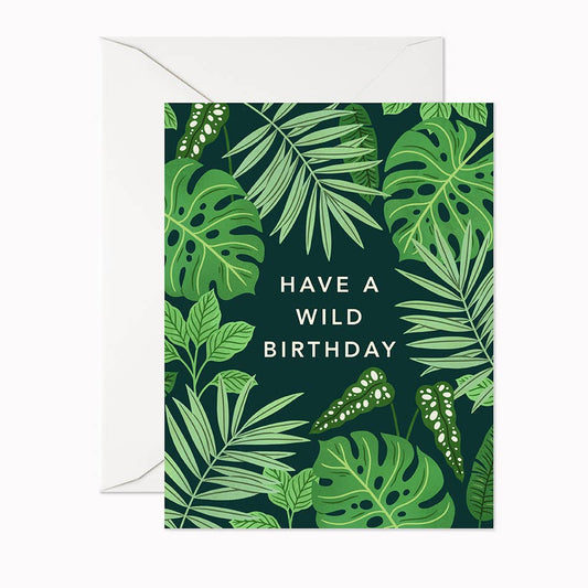 Have A Wild Birthday Card