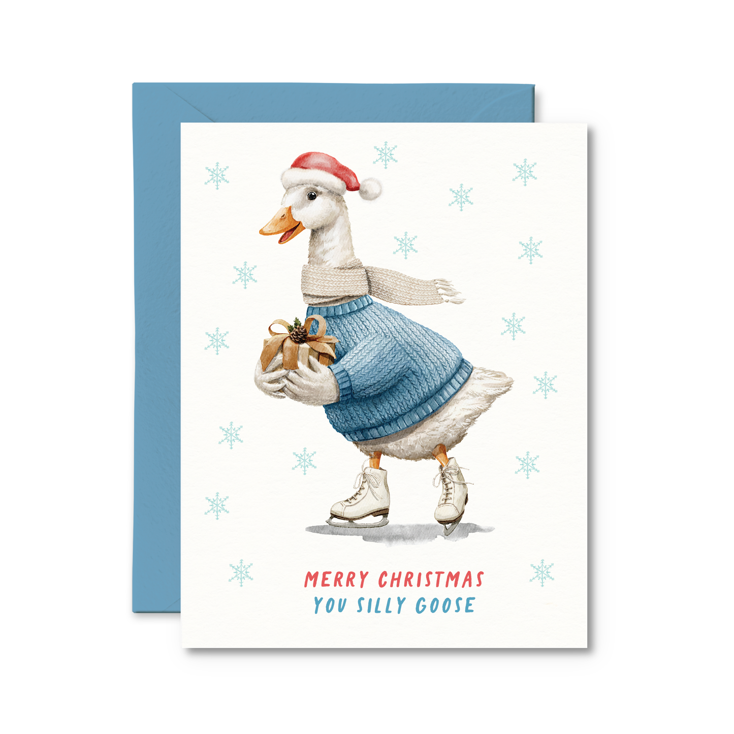 Merry Christmas You Silly Goose Card