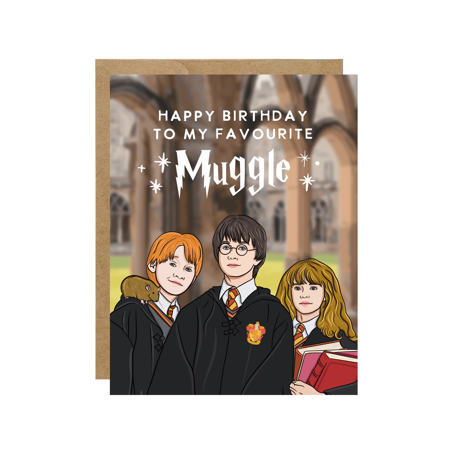 Happy Birthday To My Favourite Muggle Harry Potter Card