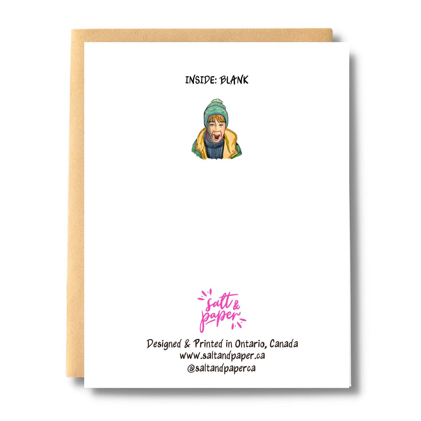 Merry Christmas Ya Filthy Animal Home Alone Pop Culture Holiday Card