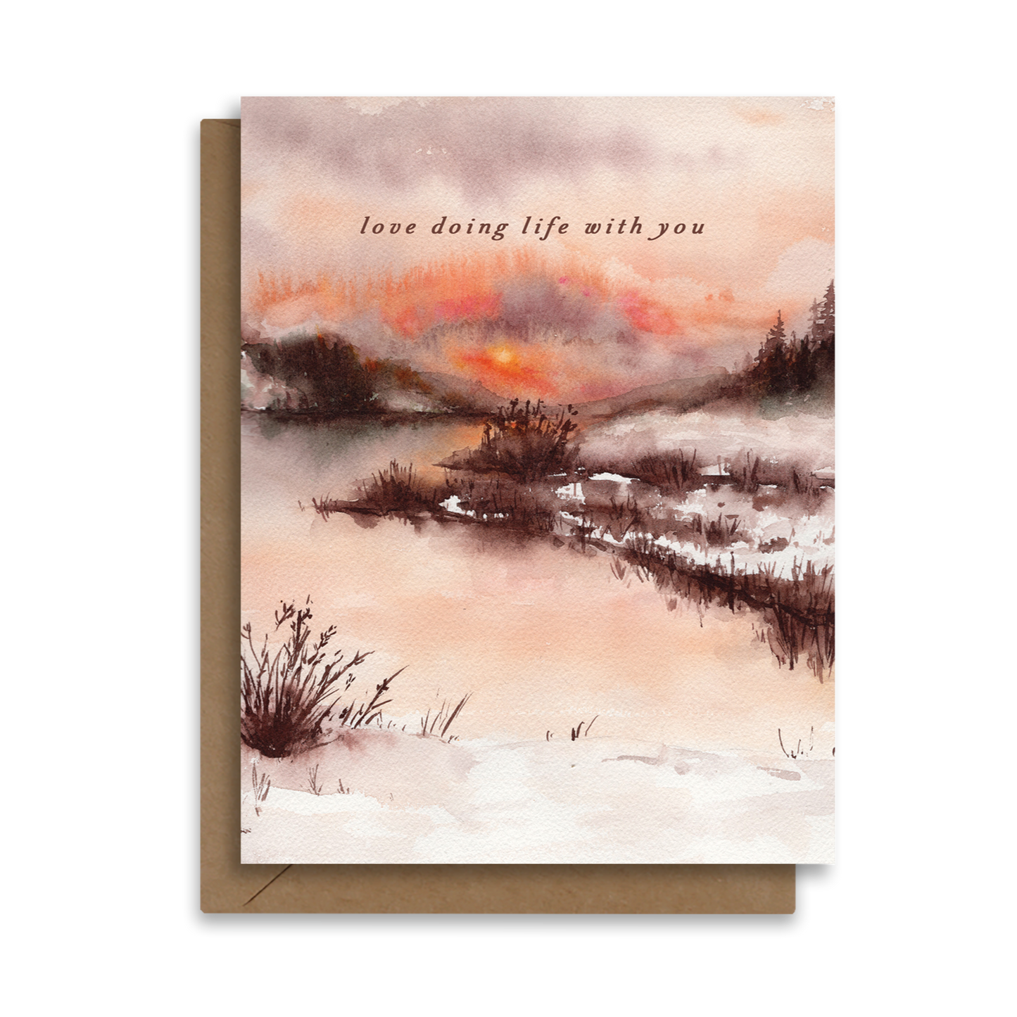 Love Doing Life With You Card