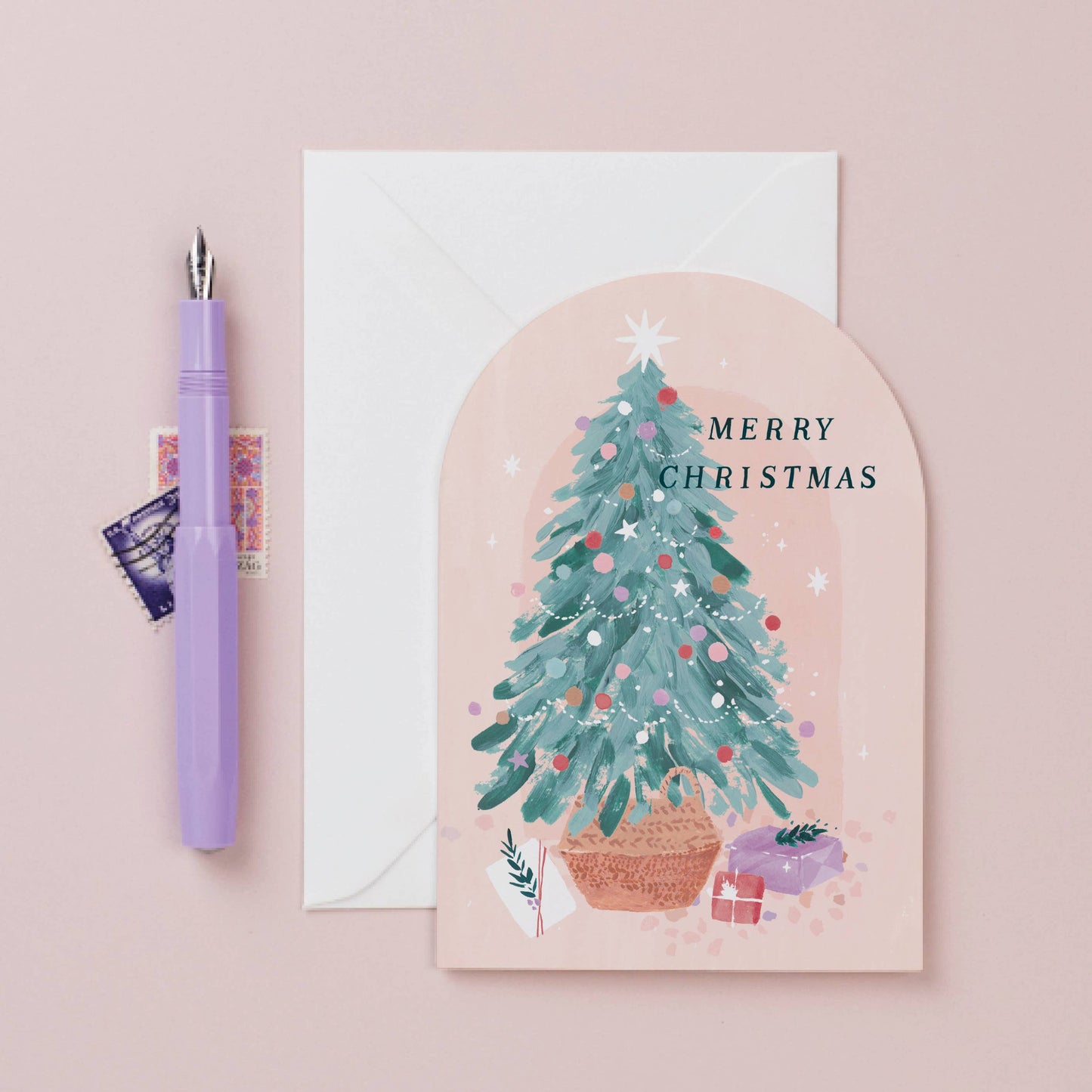 Merry Christmas Tree Card