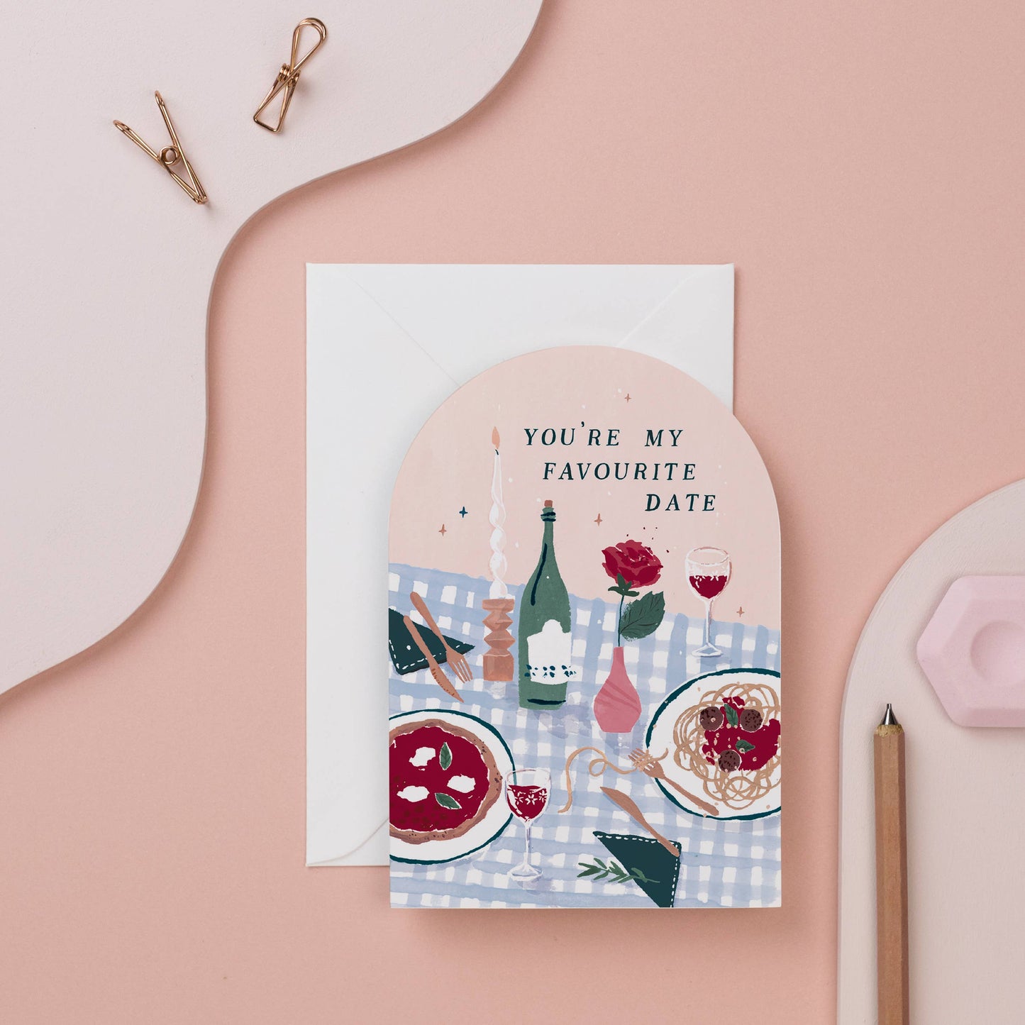 You're My Favourite Date Card