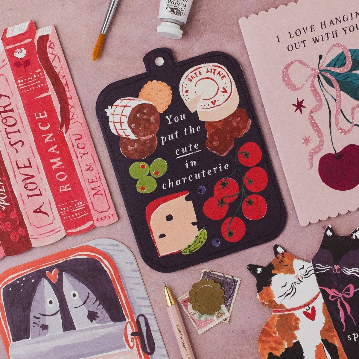 You Put The Cute in Charcuterie • Love & Friendship Card
