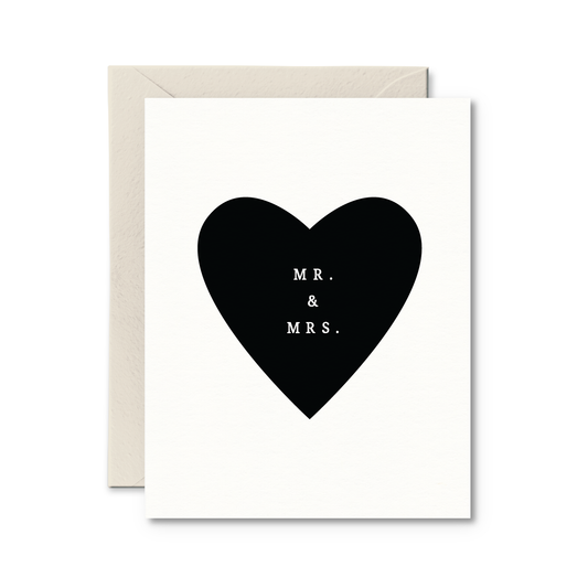 Mr & Mrs Card