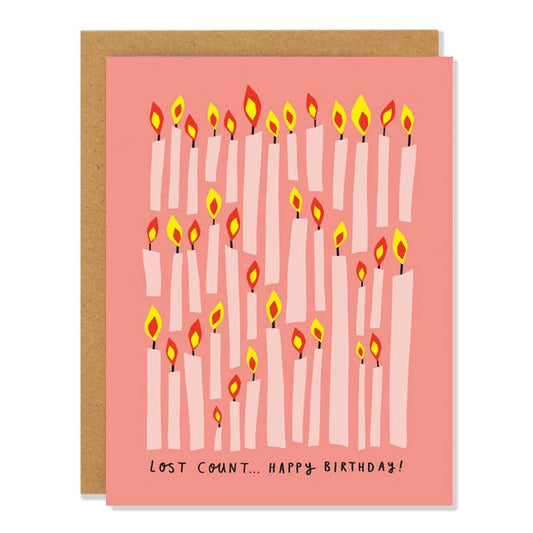 Lost Count... Happy Birthday! Card