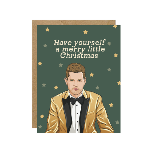Have Yourself A Merry Little Christmas Michael Bublé Pop Culture Card