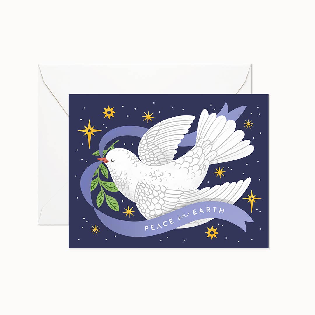 Peace on Earth Holiday Card