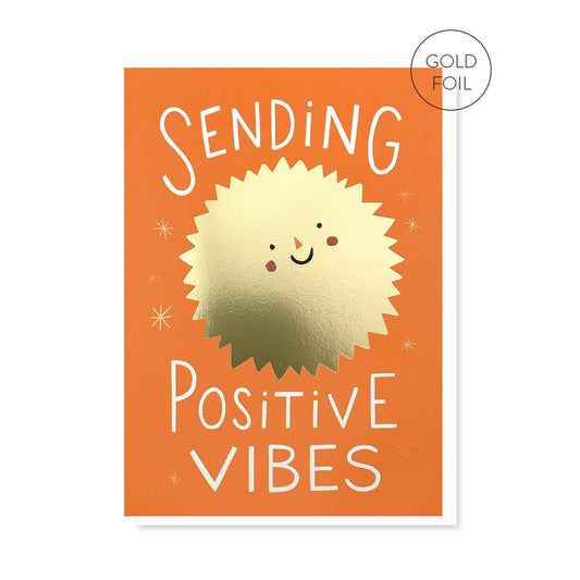 Sending Positive Vibes Card