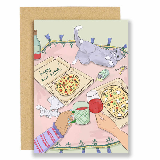 Happy New Home! Takeout Card