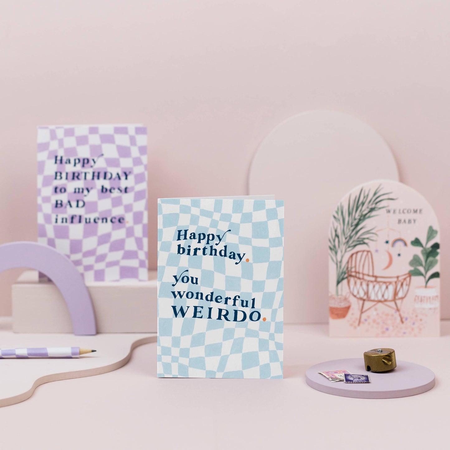 Happy Birthday You Wonderful Weirdo Card