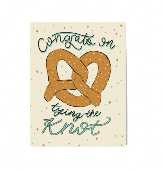 Congrats On Tying The Knot Card