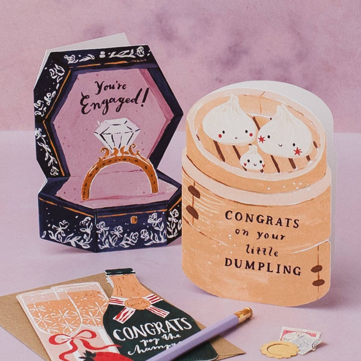 Congrats On Your Little Dumpling • Baby Card