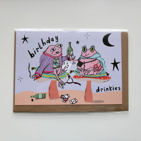 Birthday Drinkies Card