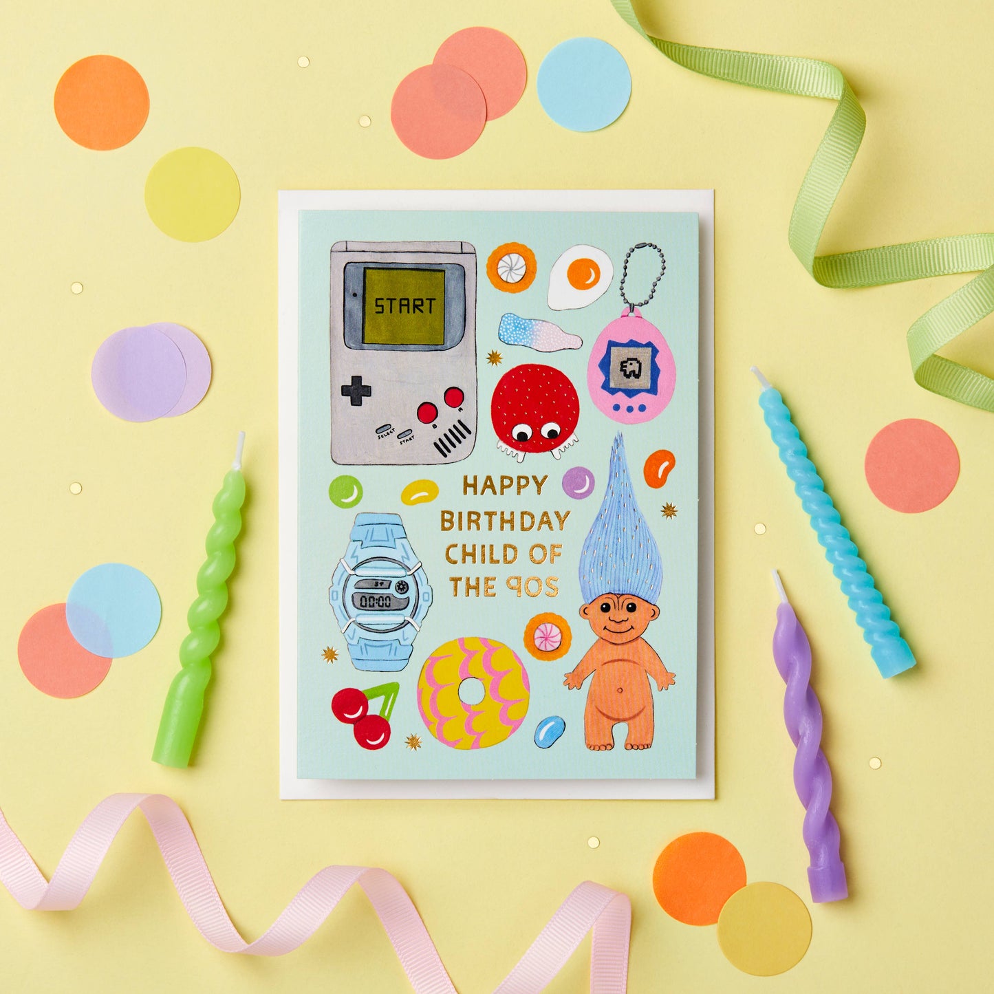 Happy Birthday Child of the 90s Card