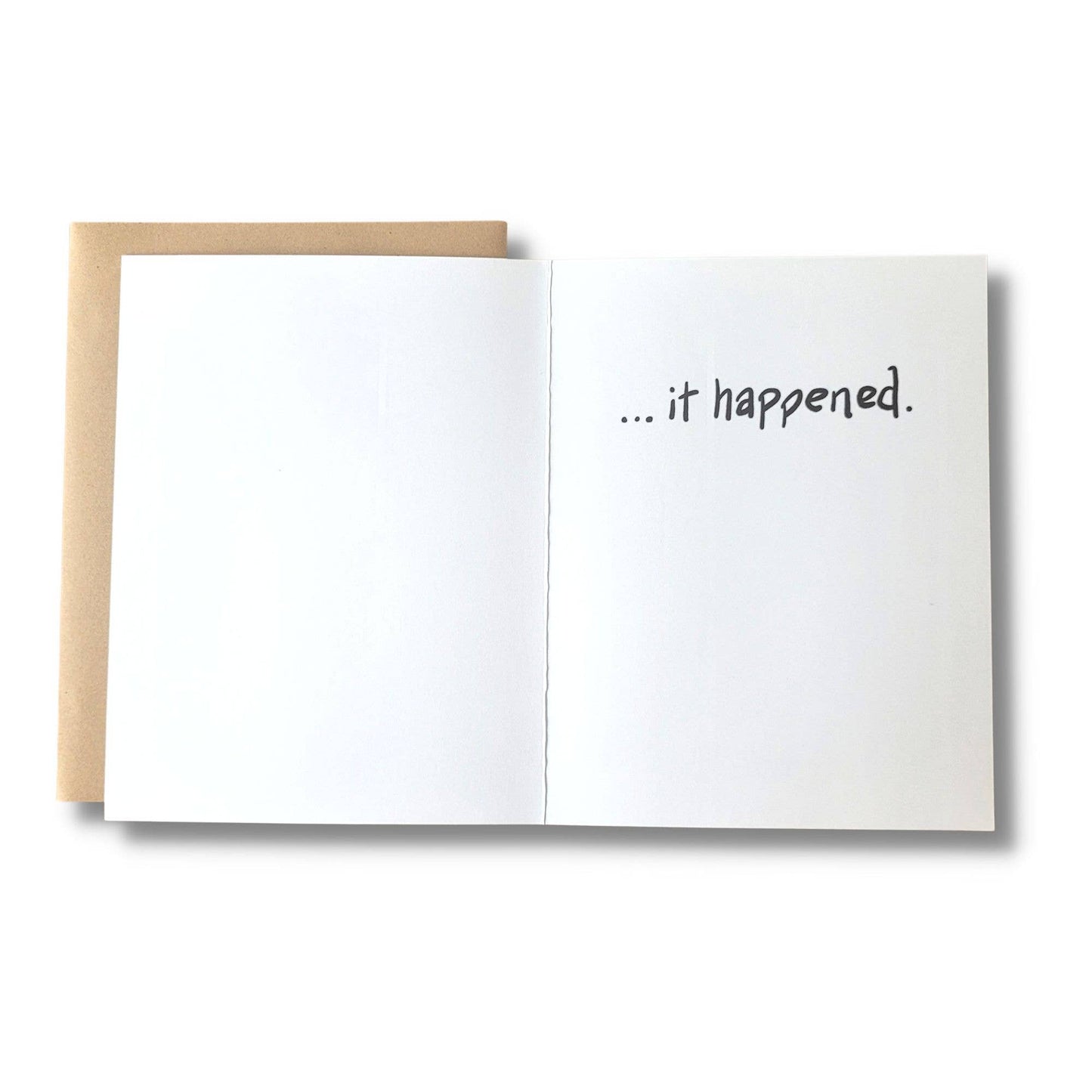 It's Happening Bridesmaids Pop Culture Engagement Card