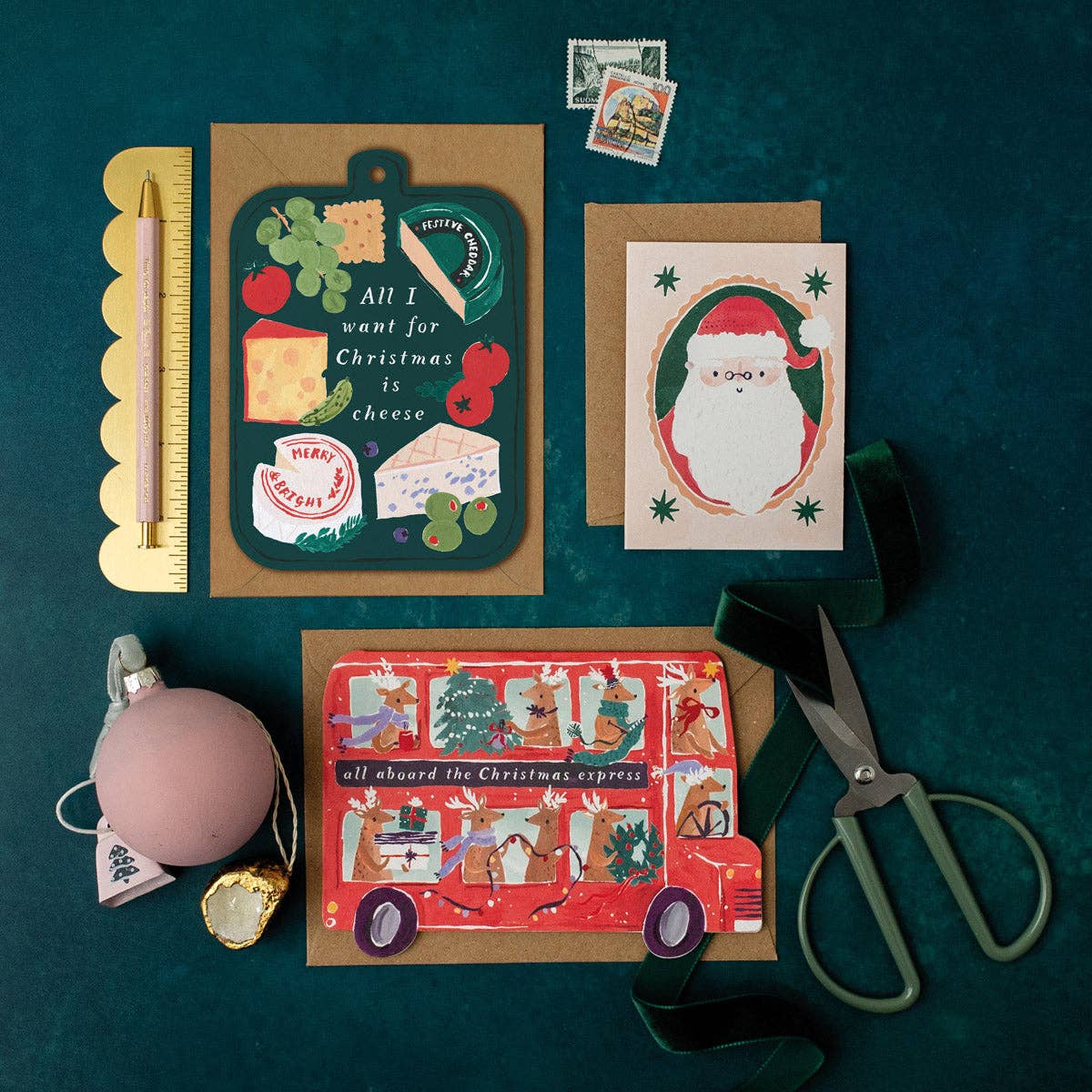 All I Want For Christmas Is Cheese • Christmas & Holiday Card