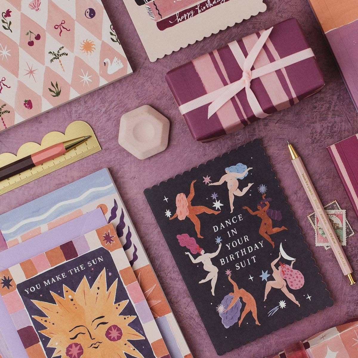 Dance In Your Birthday Suit Card