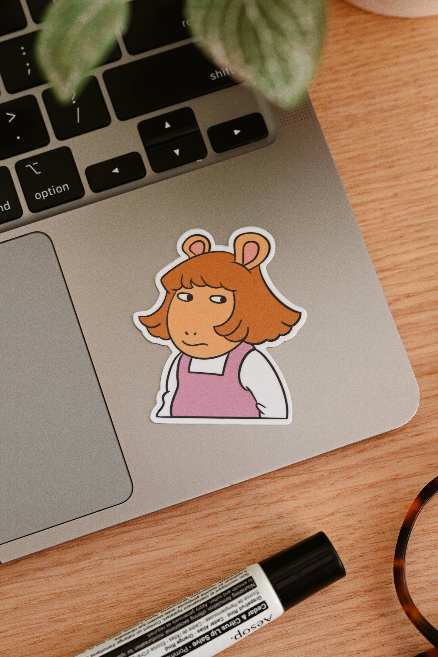 DW Side Eye Arthur Pop Culture • Vinyl Sticker