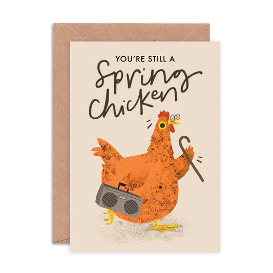 Still a Spring Chicken Card