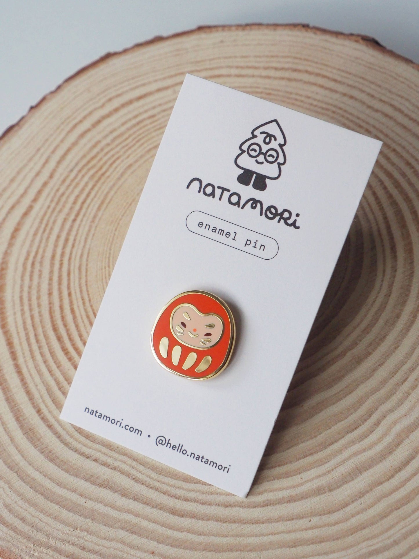 Daruma •  Enamel Pin