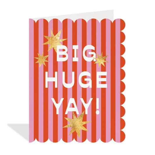 Big Huge Yay! Congratulations Card