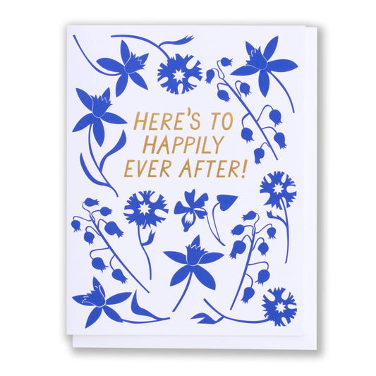 Here's To Happily Ever After! Card