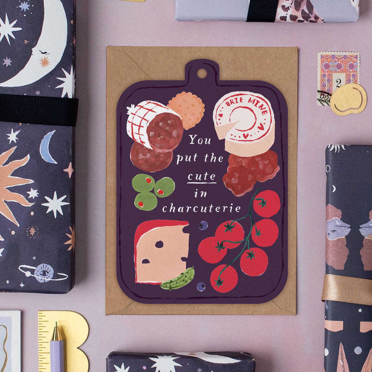 You Put The Cute in Charcuterie • Love & Friendship Card