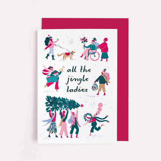 All The Jingle Ladies Holiday Card