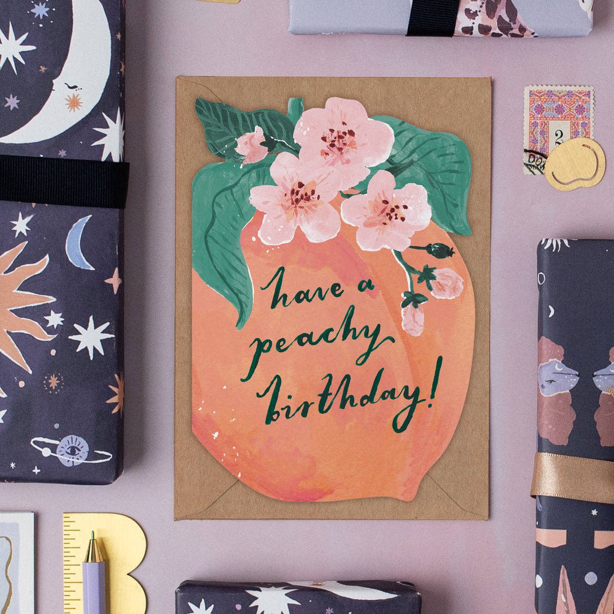 Have A Peachy Birthday! • Birthday Card