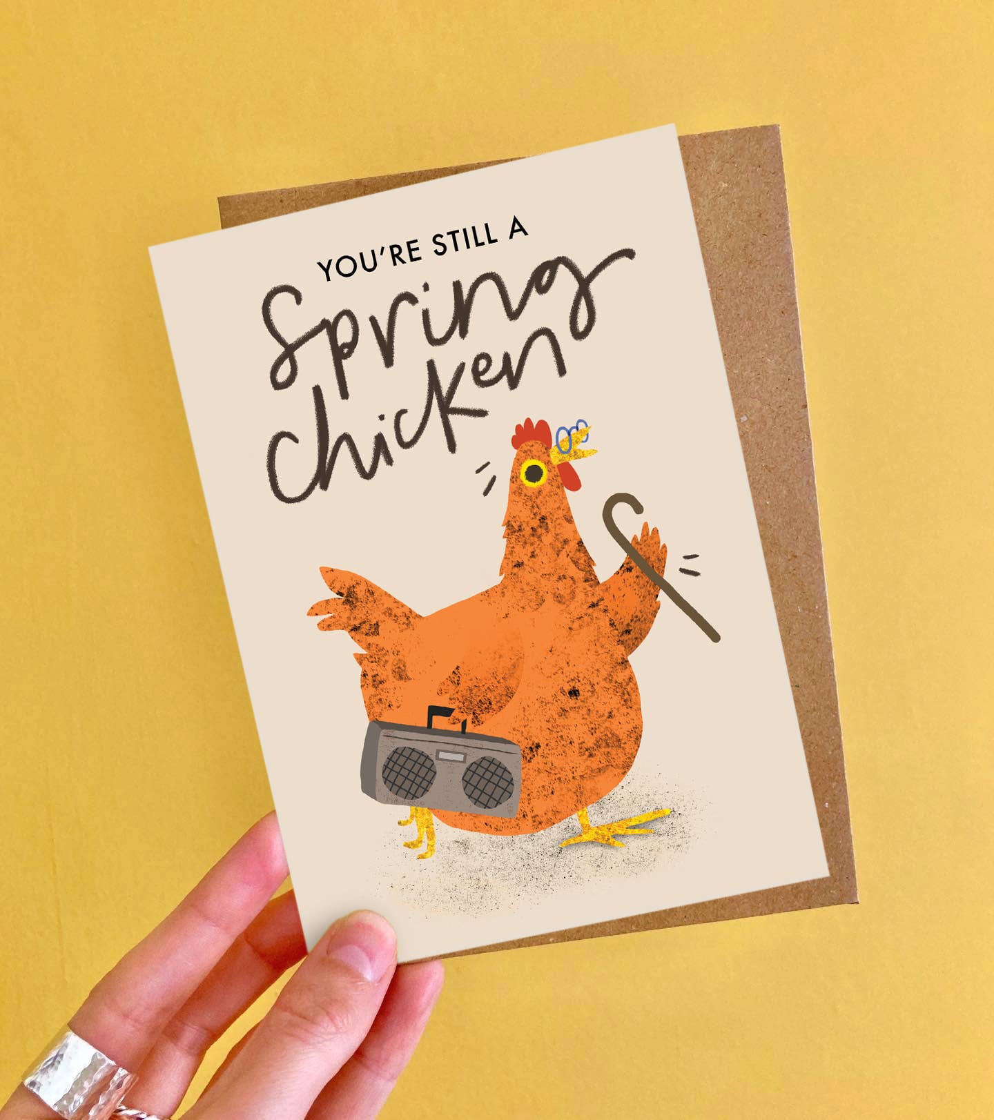 Still a Spring Chicken Card