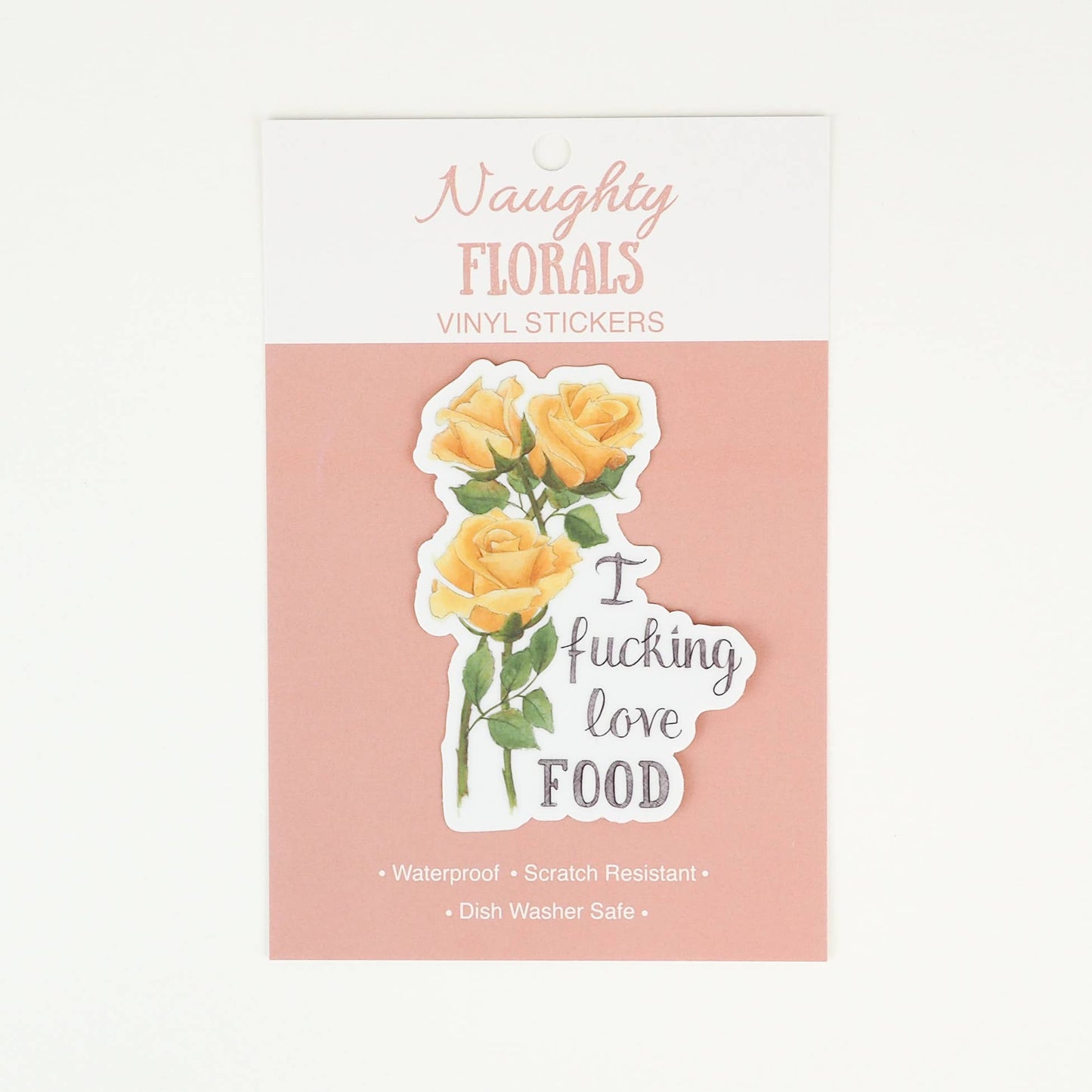 I Fucking Love Food Sticker
